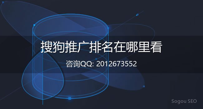 搜狗推广排名在哪里看